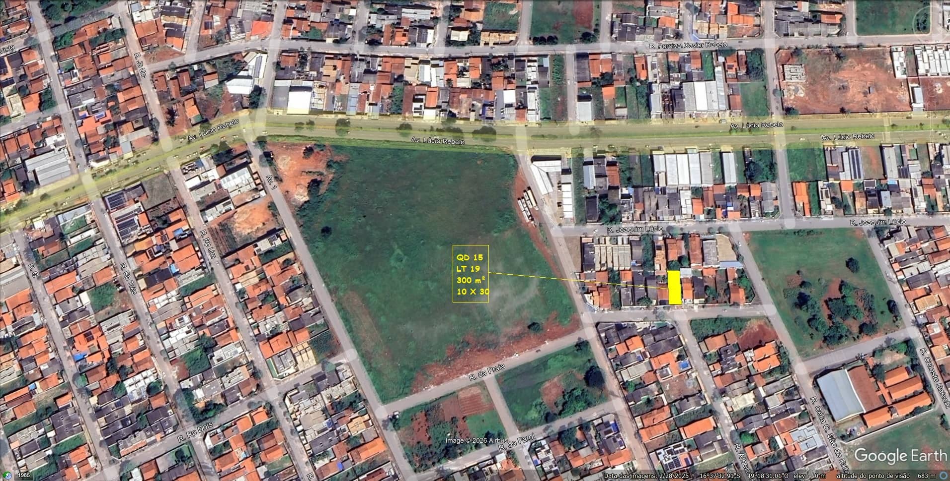 LOTE 300M² RESIDENCIAL BARRAVENTO - GOIÂNIA-GO