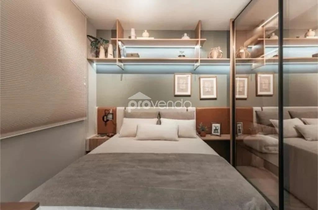 APARTAMENTO 02 QUARTOS 43m² - RESIDENCIAL ELDORADO - GOIÂNIA