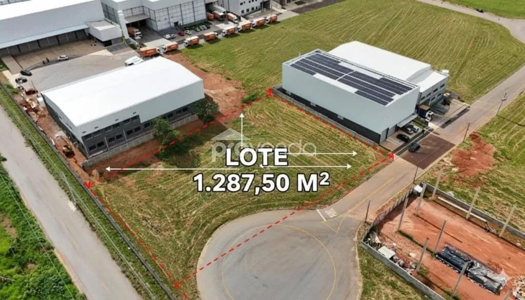 TERRENO - ÁREA 1.287,50m² - ALL PARK POLO EMPRESARIAL - APARECIDA DE GOIÂNIA/GO