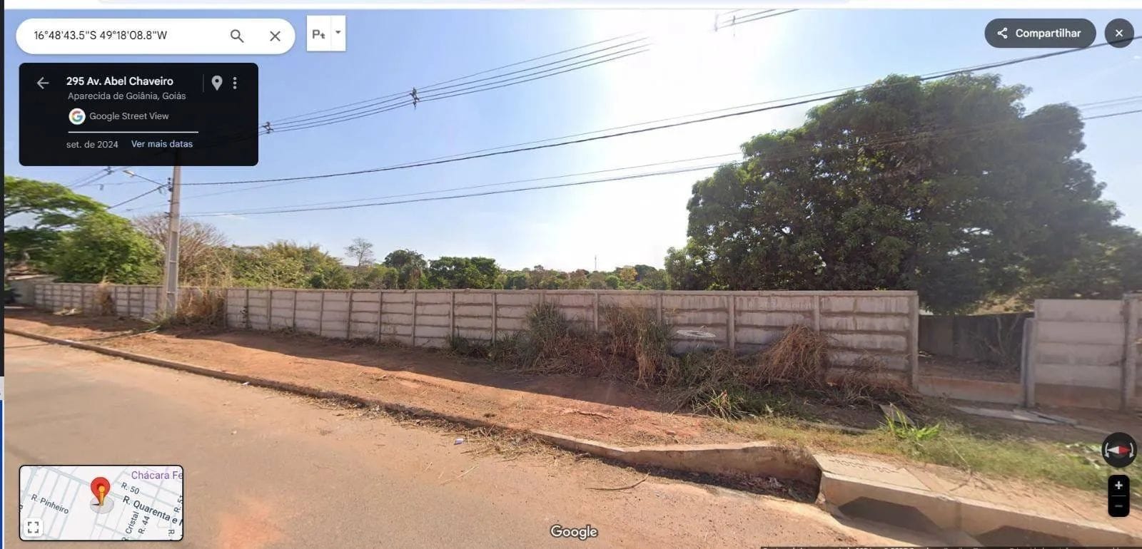 2 TERRENOS - ÁREA TOTAL 5.182m² - PARQUE HAYALA - APARECIDA DE GOIÂNIA/GO