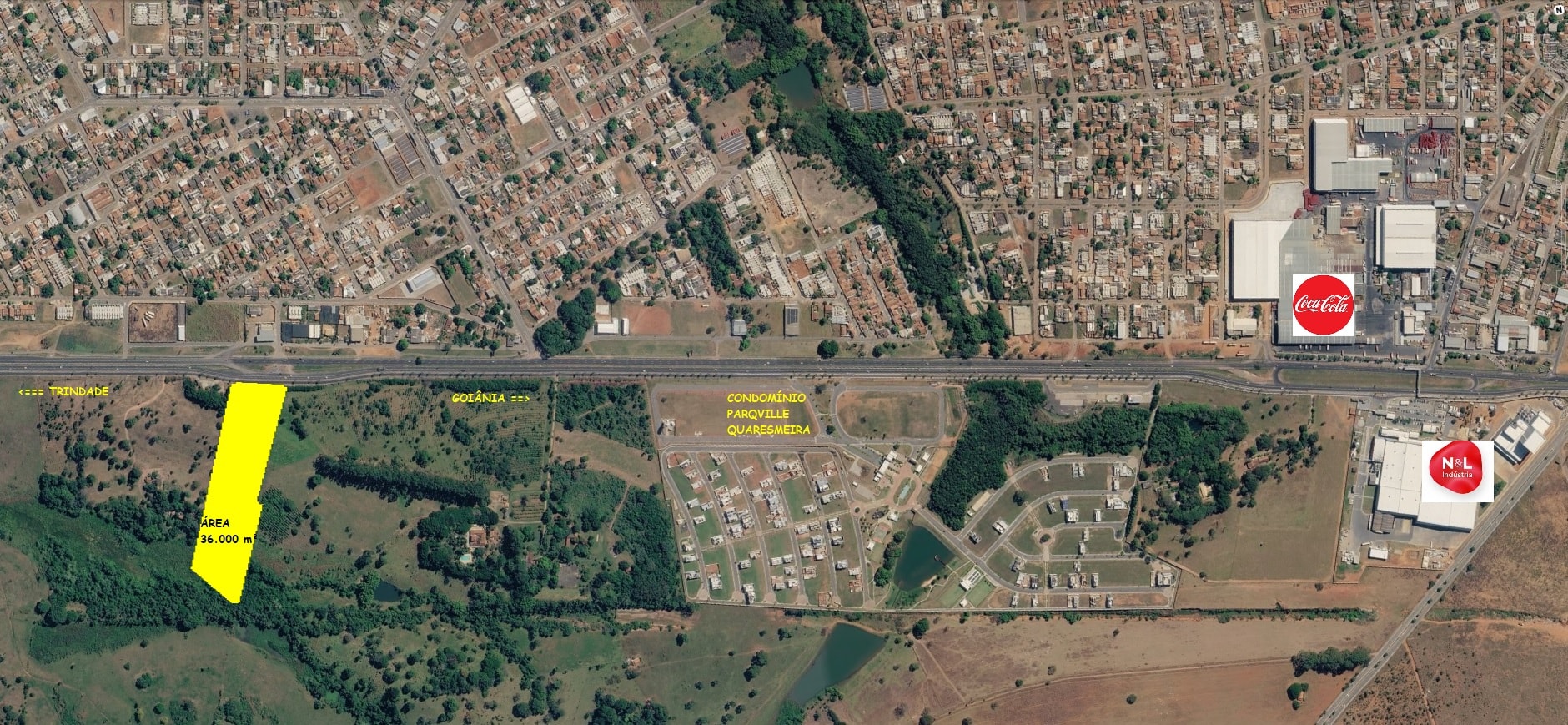 ÁREA GO-060, KM 11 – TRINDADE-GO