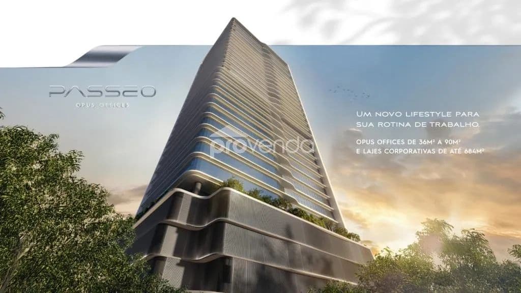 SALA COMERCIAL - PASSEO OPUS OFFICES - EM FRENTE AO PARQUE VACA BRAVA