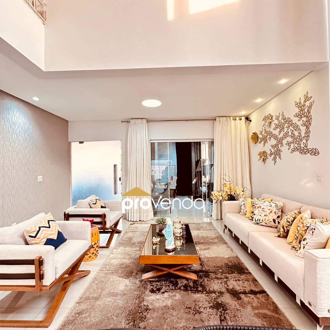 Sobrado 360 m2 de lote, 276 m2 de construção quadrados com 3 quartos em Jardins Madri - Goiânia - GO