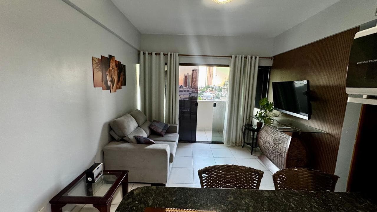 Apartamento a venda 2 Quartos Mobiliado , Edificio Santorini , Setor Bueno .
