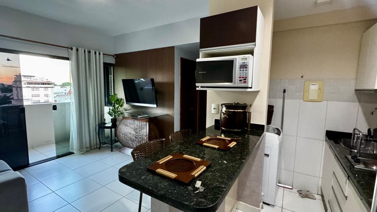 Apartamento a venda 2 Quartos Mobiliado , Edificio Santorini , Setor Bueno .