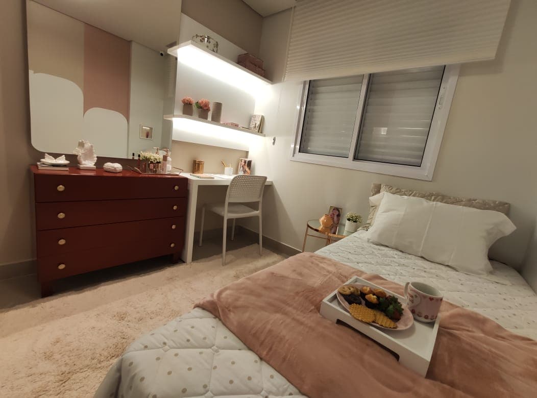 Apartamento Vila Rosa | 55 a 57 m² | 2 Quartos (1 Suíte) | 1 Vaga | Lazer Completo