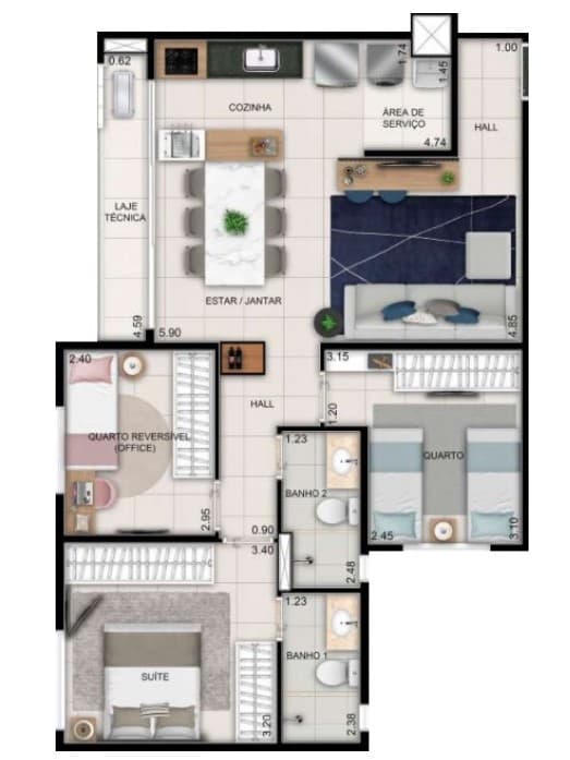 Planta 2201D