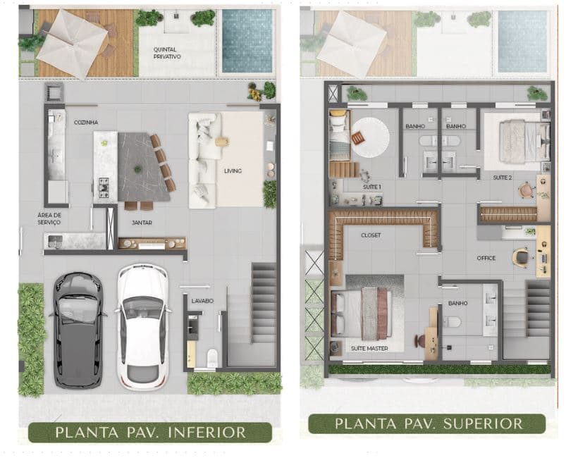 Planta Sobrado 61